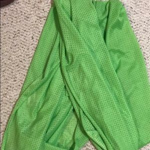 Beachfront Baby Lime green mesh swim wrap